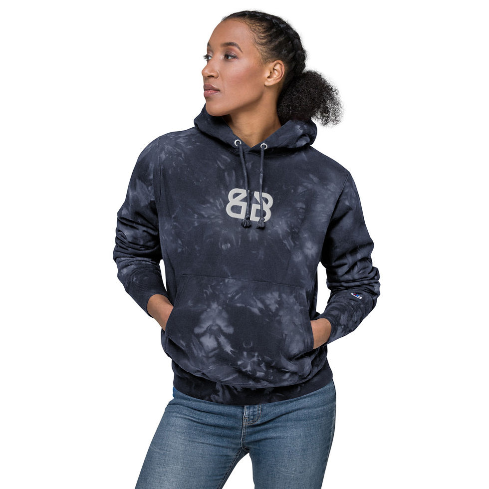 Thumbnail: Unisex Champion tie-dye hoodie