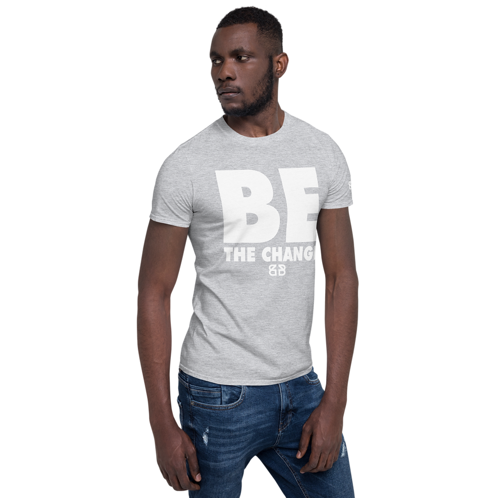 Thumbnail: BE THE CHANGE-Short-Sleeve Unisex T-Shirt