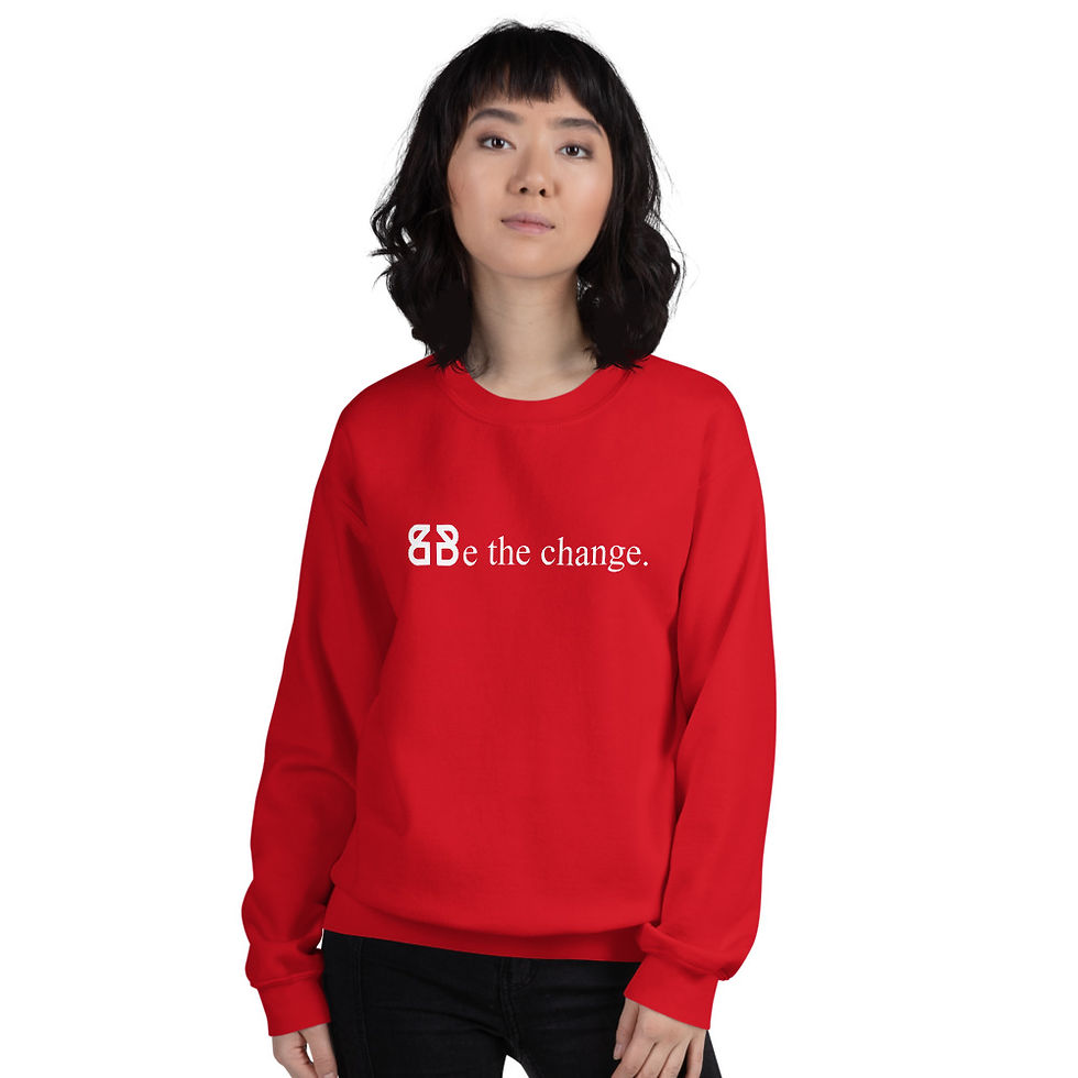 Thumbnail: BBM- Be the change- Unisex Sweatshirt