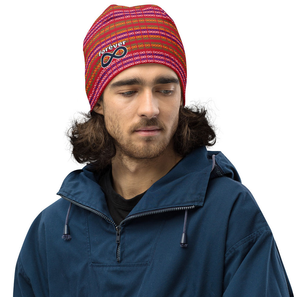 Thumbnail: BBM foréver All-Over Print Beanie