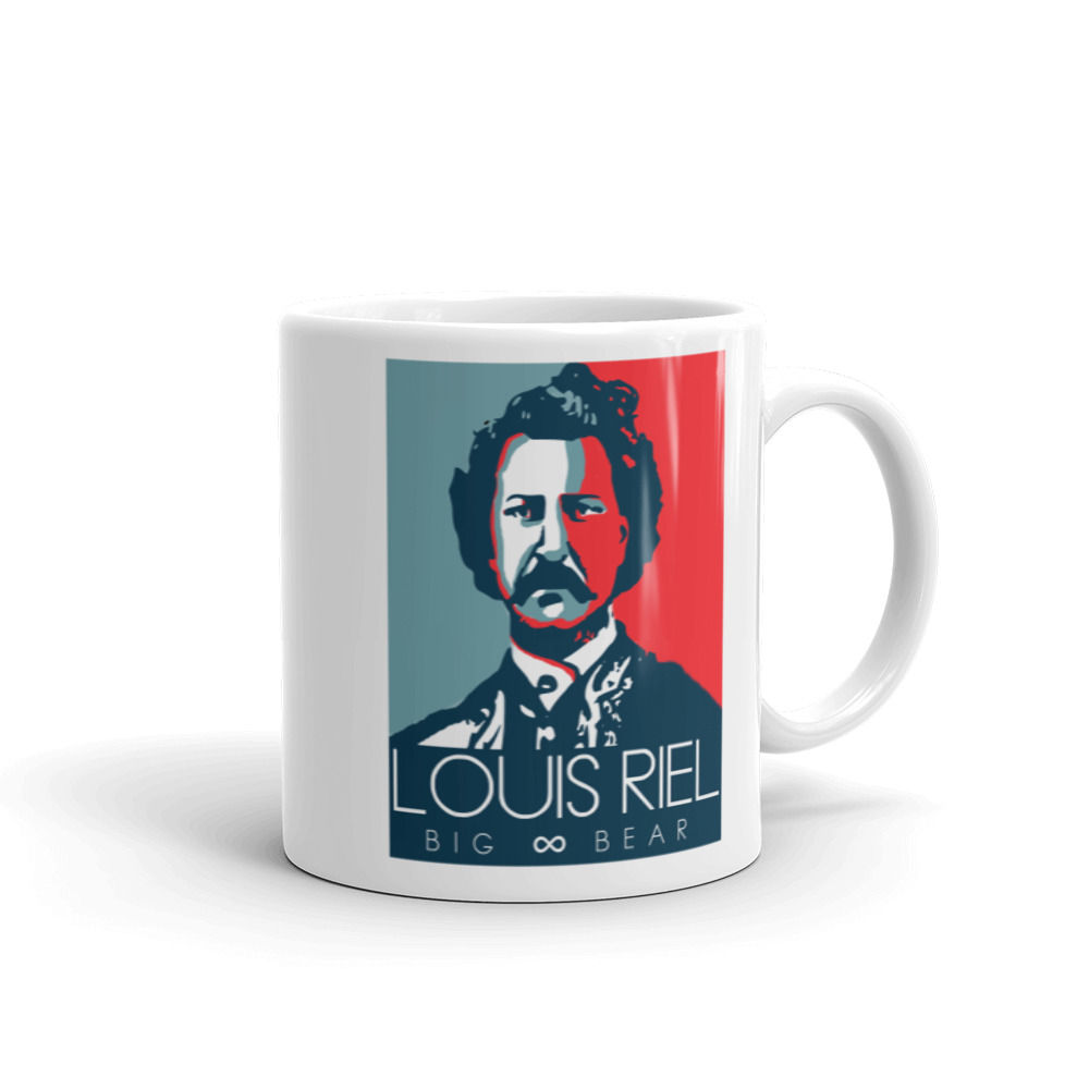 RIEL-White glossy mug