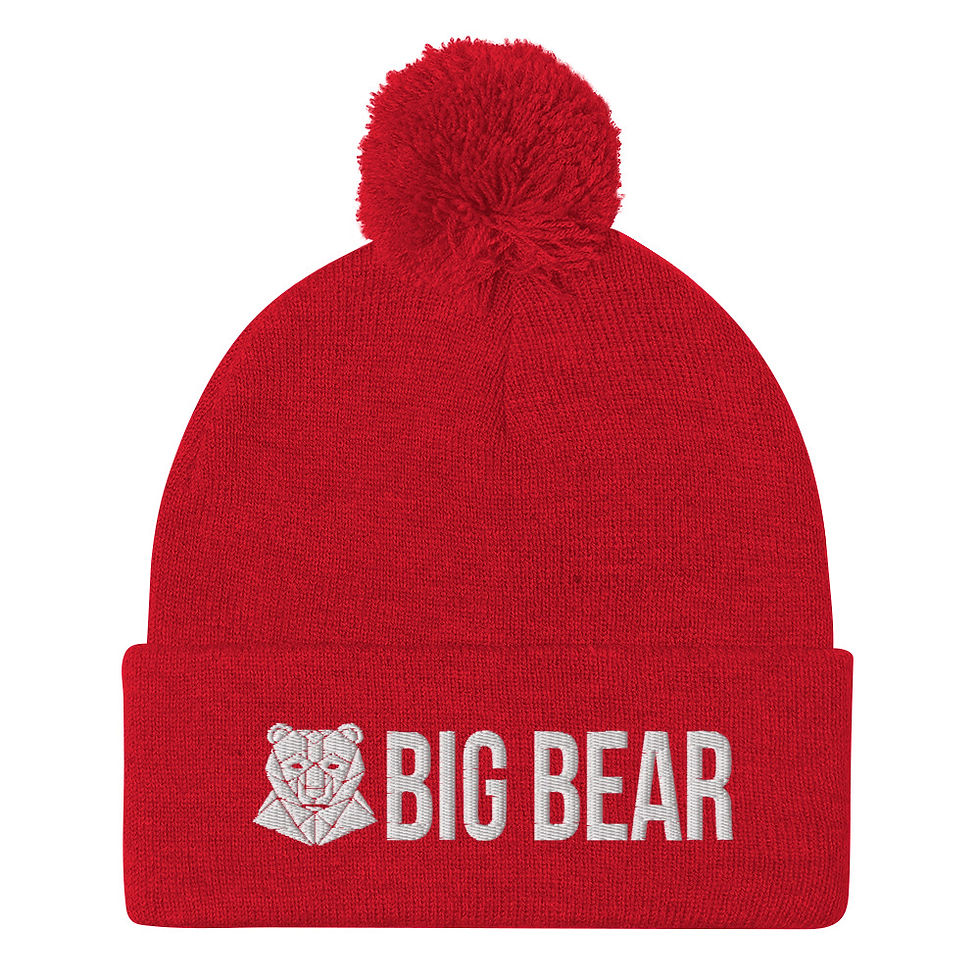 Thumbnail: BBM-BIG BEAR Pom-Pom Beanie