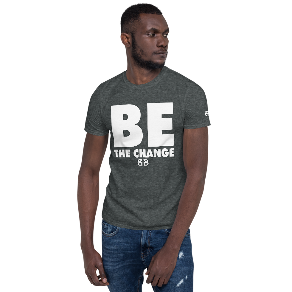 Thumbnail: BE THE CHANGE-Short-Sleeve Unisex T-Shirt