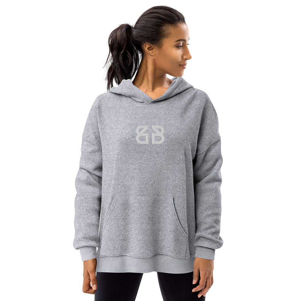 Thumbnail: BBM-Unisex Sueded Fleece Hoodie