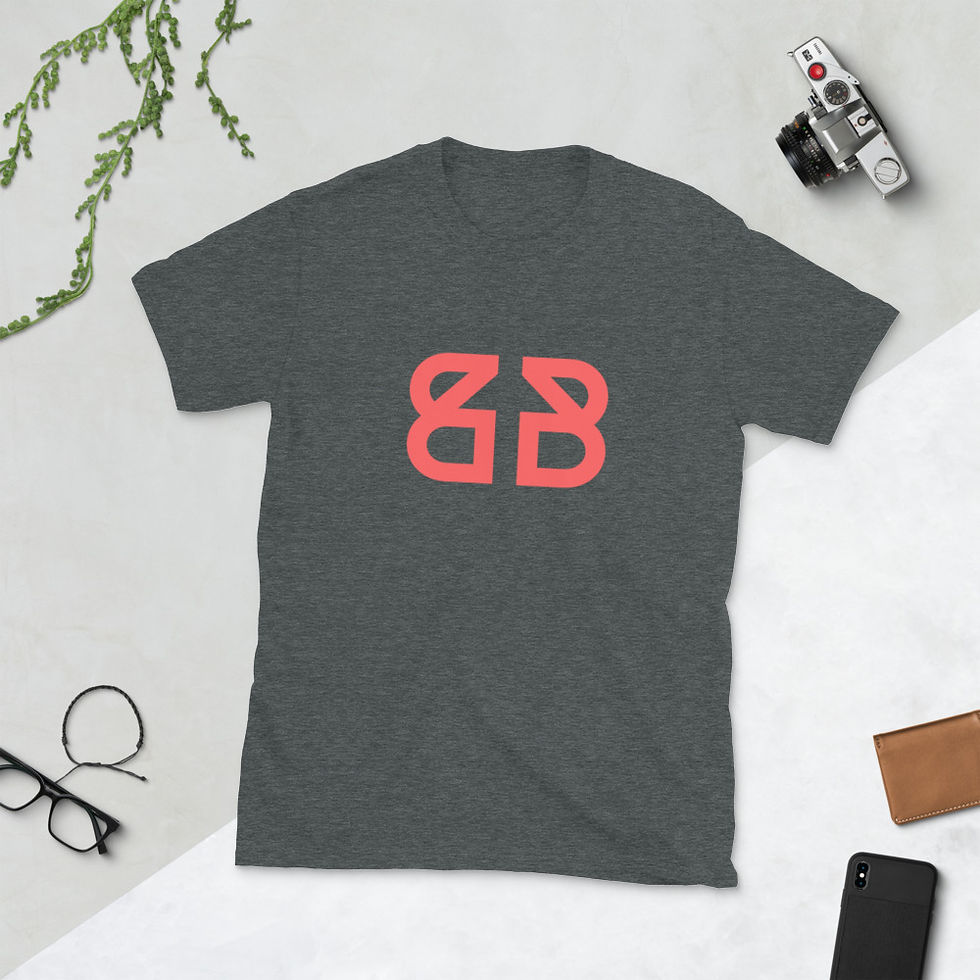 Thumbnail: BBM- BB PINK V Short-Sleeve Unisex T-Shirt