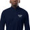 Thumbnail: foréver- Embroidered Quarter zip pullover