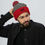 Thumbnail: BBe. Embroidered Pom-Pom Beanie