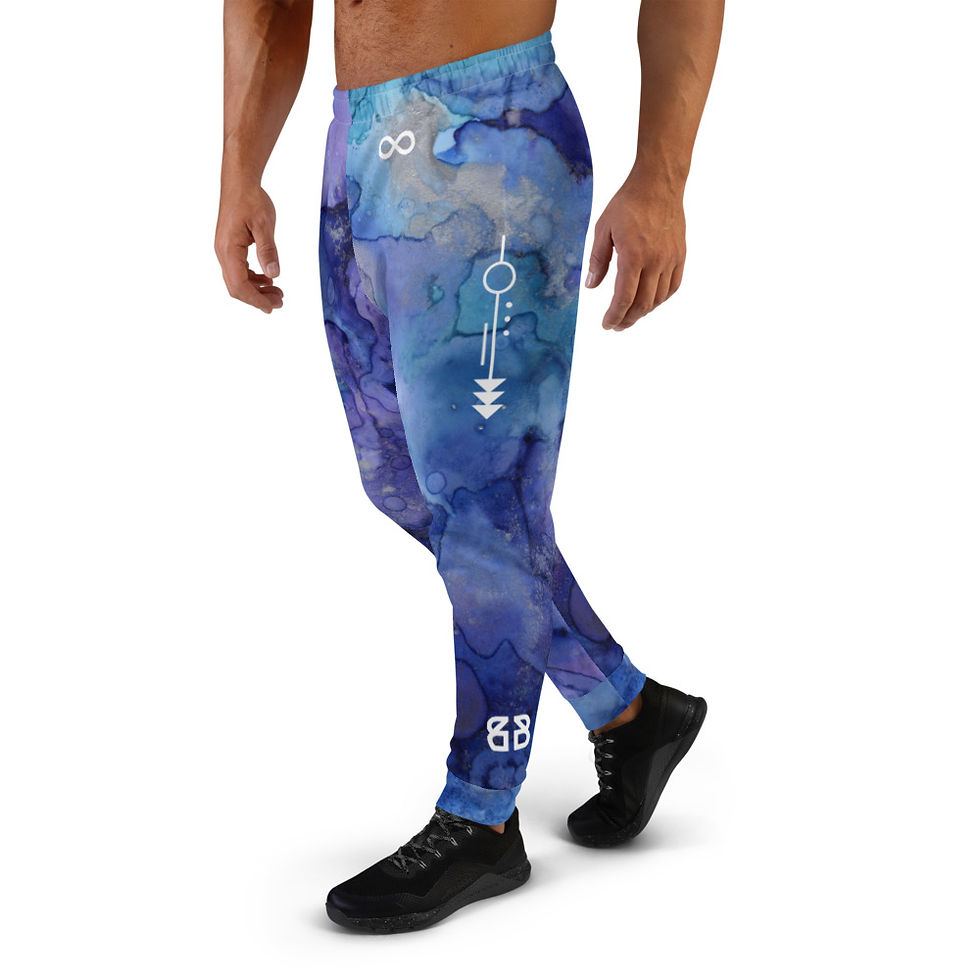 Thumbnail: BBM WATER COLOR BLUE Men's Joggers   