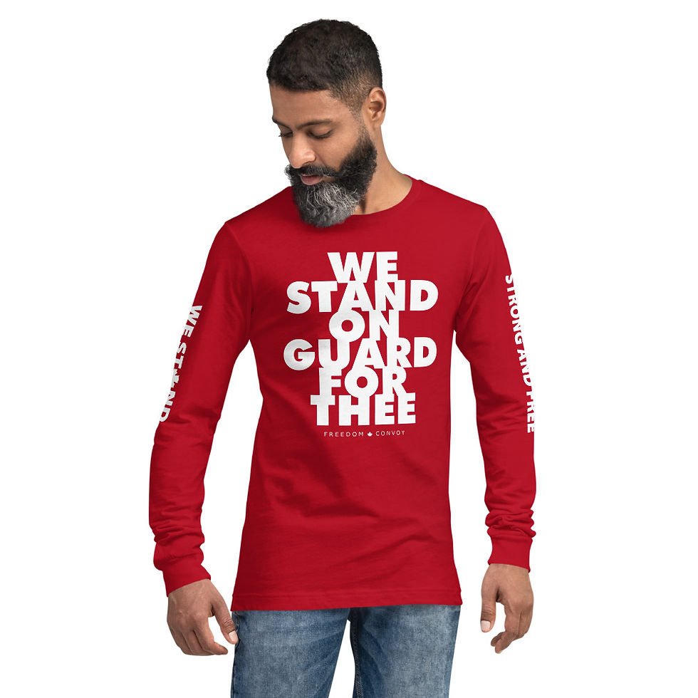 Thumbnail: WE STAND-Unisex Long Sleeve Tee  