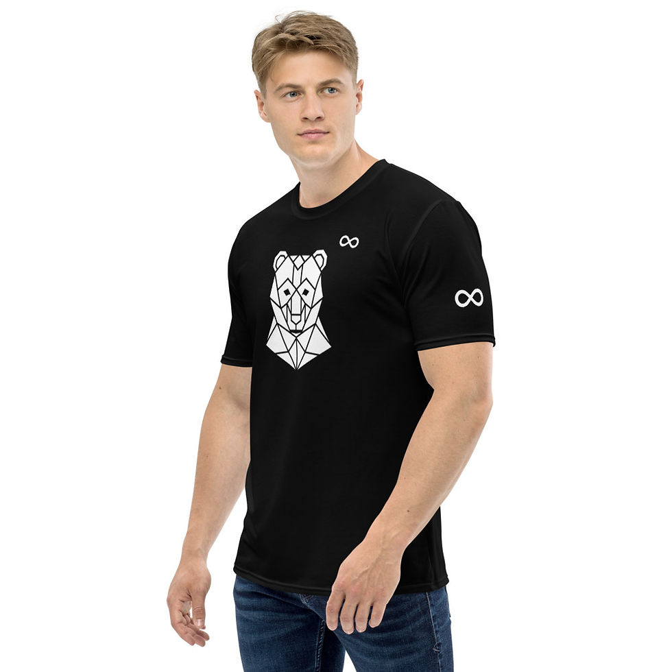 Thumbnail: BBM SOLID BLACK Men's T-shirt  