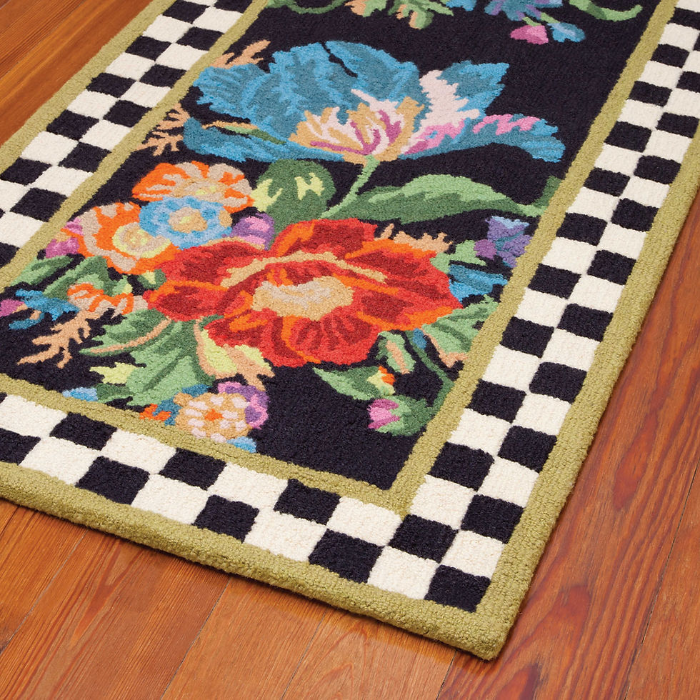 Mackenzie-Childs Flower Market, Floral Patterned Rug - 3' x 5'