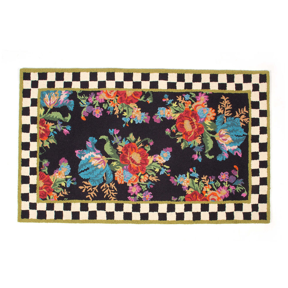Mackenzie-Childs Flower Market, Floral Patterned Rug - 3' x 5'