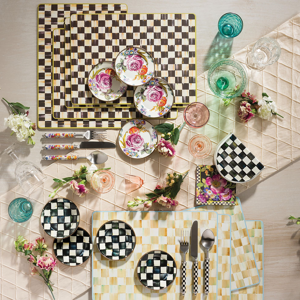 PARCHMENT CHECK MacKenzie Childs UK