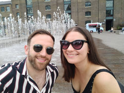 Seeing Amber Mark in London for Nick's birthday in 2019