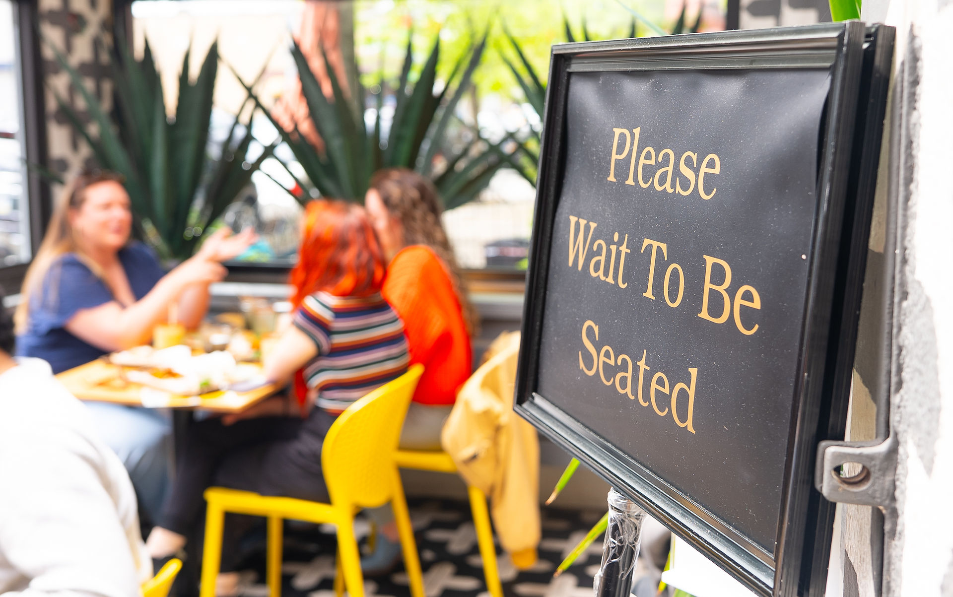 people enjoying brunch