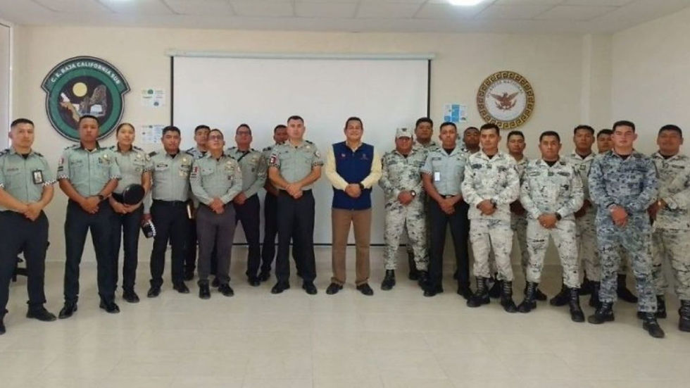 Capacitan a Guardia Nacional para fortalecer atención a la trata de personas en Baja California Sur
