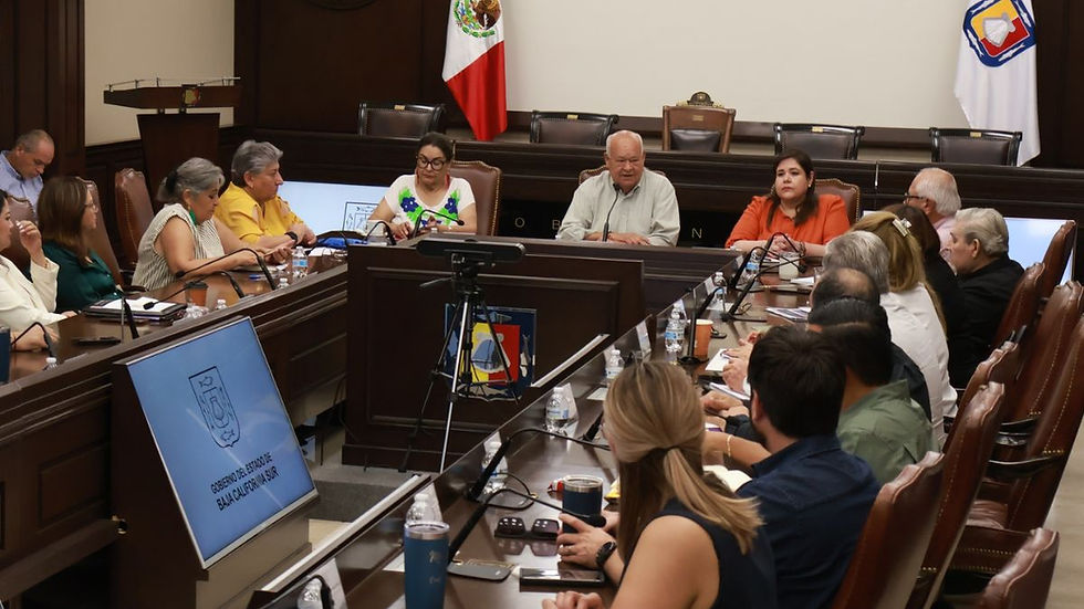 Gobernador encabeza reunión tras paso del huracán Lorena
