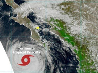 tormenta tropical Priscilla