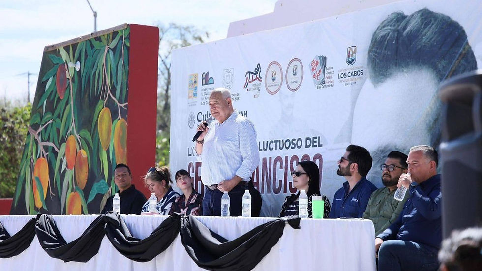 Aniversario luctuoso de Francisco J. Múgica en Los Cabos