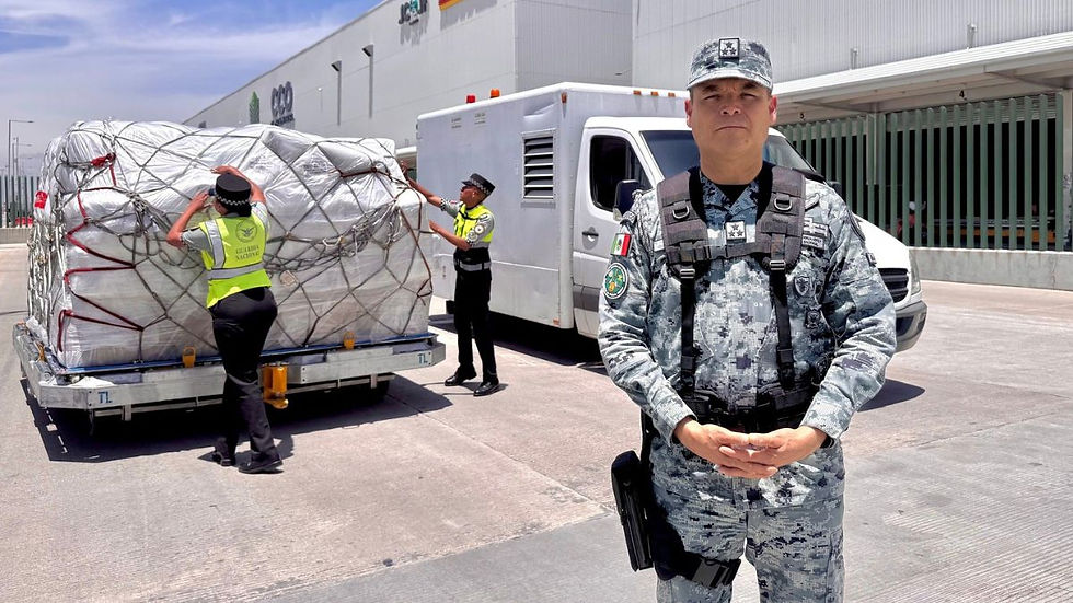 Ceremonia de toma de posesión del nuevo Coordinador de la Guardia Nacional en La Paz, BCS