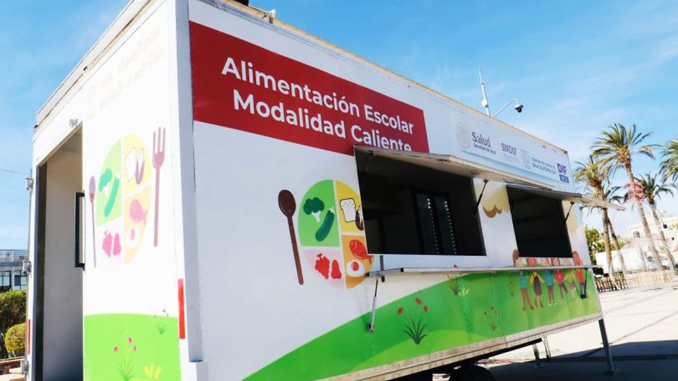 Programa de alimentación escolar caliente en Baja California Sur 2026