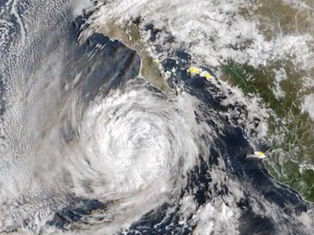 Huracán Priscilla hoy 8 de octubre