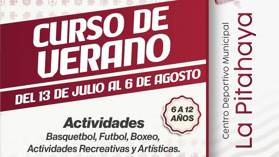 Ayuntamiento de La Paz invita a inscribirse a los cursos de verano 2026