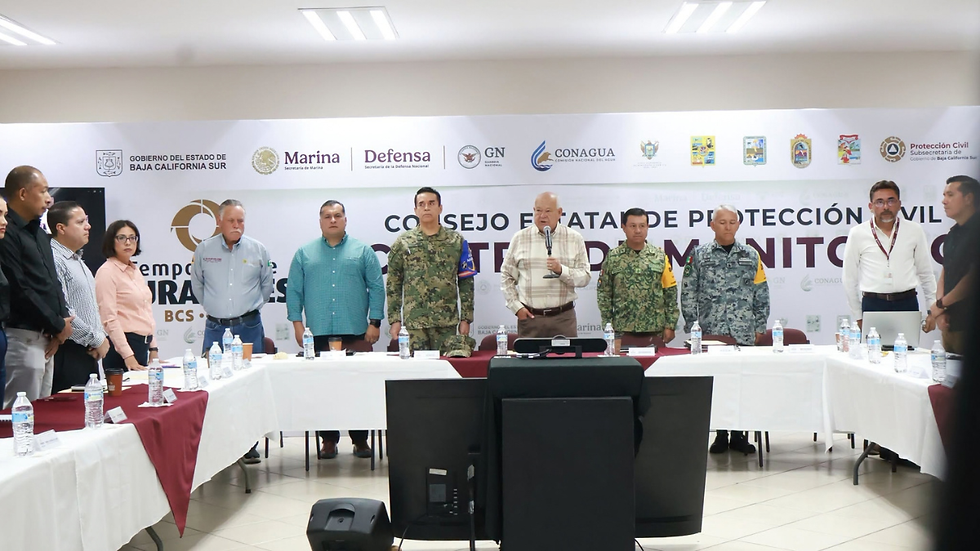 Huracán Polo amenaza con lluvias y fuertes vientos en Baja California Sur