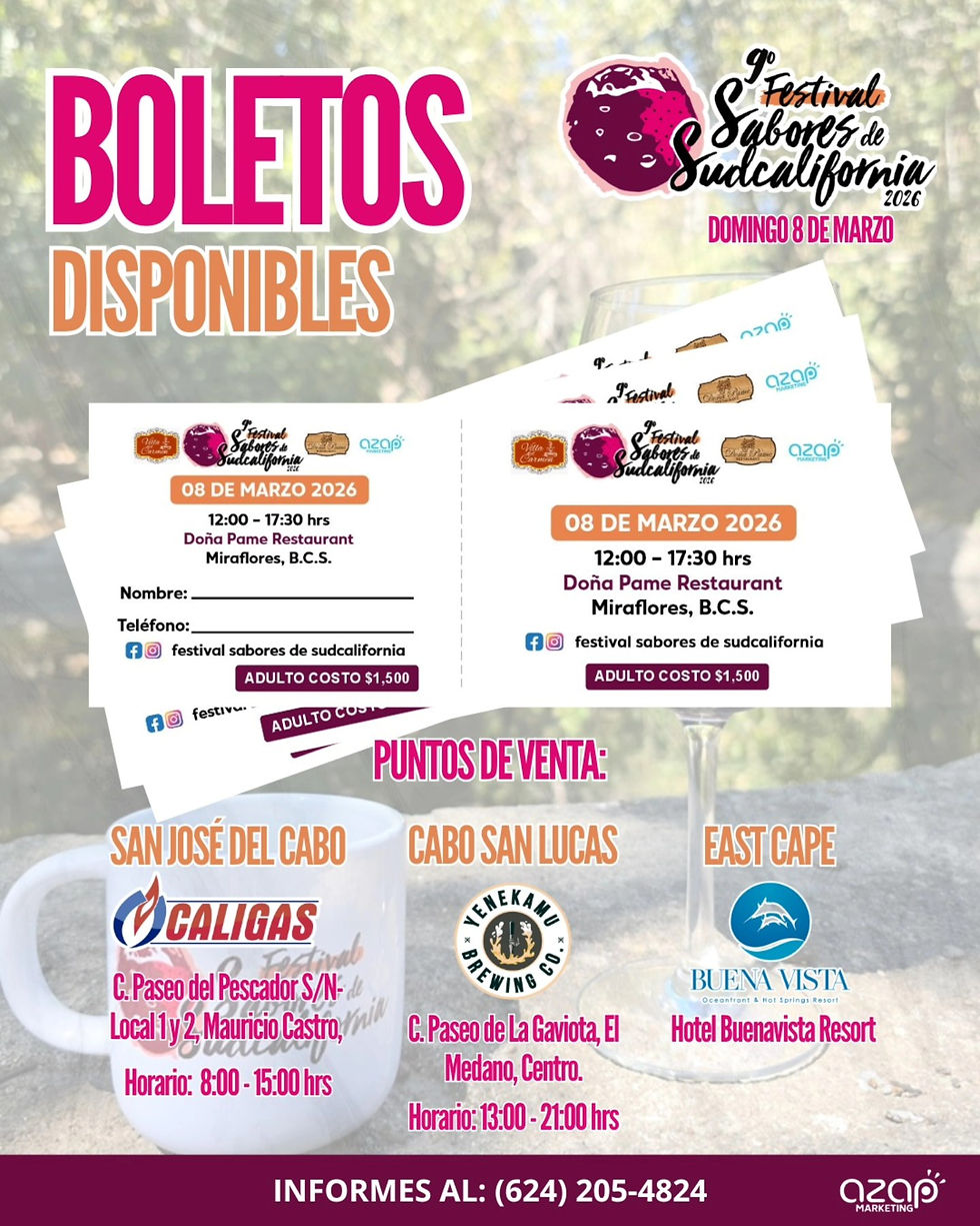 Festival Sabores de Sudcalifornia 2026 en Miraflores