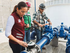 Tanque elevado Diana Laura mejora suministro de agua en La Paz