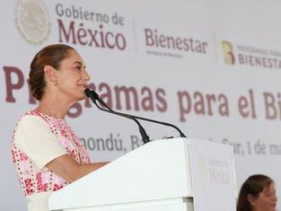 Claudia Sheinbaum refuerza Programas para el Bienestar en Comondú