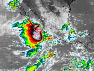 Tormenta tropical Raymond en Baja California Sur