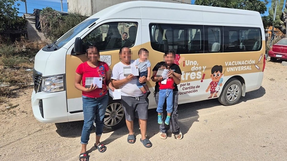 Cerco epidemiológico por caso de sarampión en Cabo San Lucas