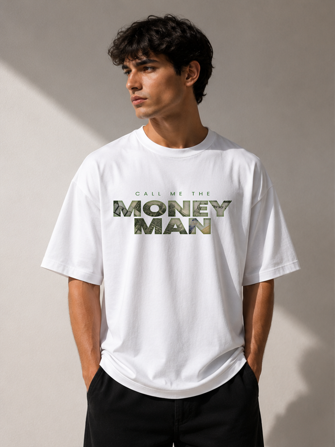 Call Me the Money Man – Oversized T-Shirt