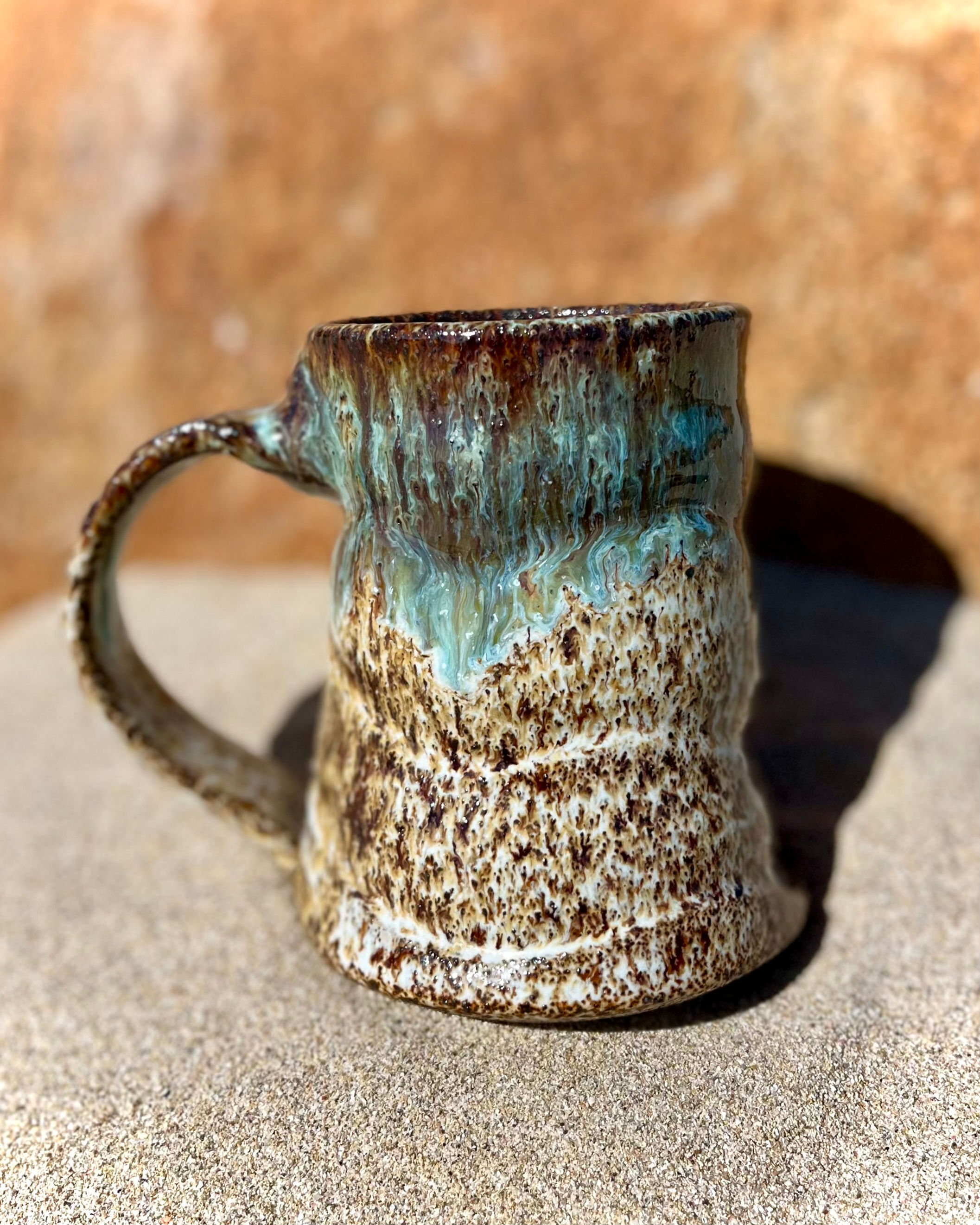 Wild Clay Mug ~ Beer Steins ~ Straight And Wonky