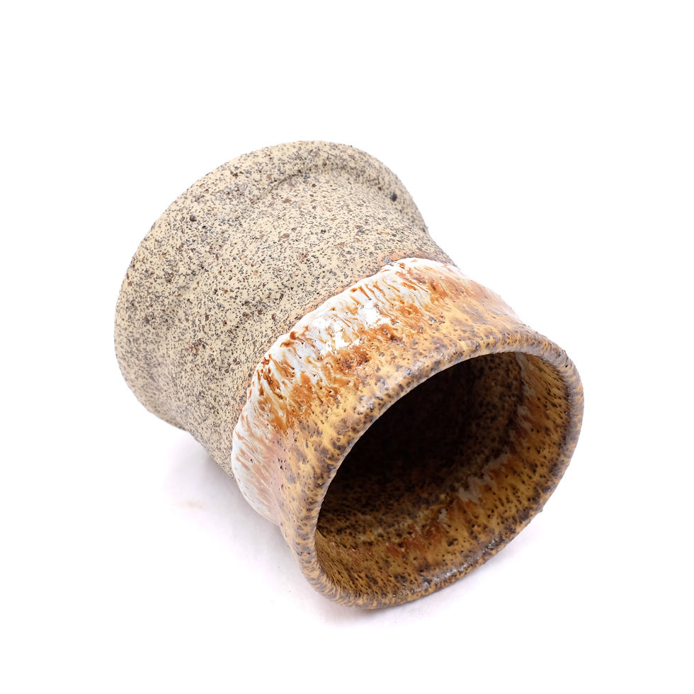 Thumbnail: Large Wild Clay Cacao Cup