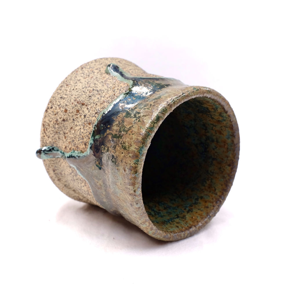 Thumbnail: Small Wild Clay Cacao Cup