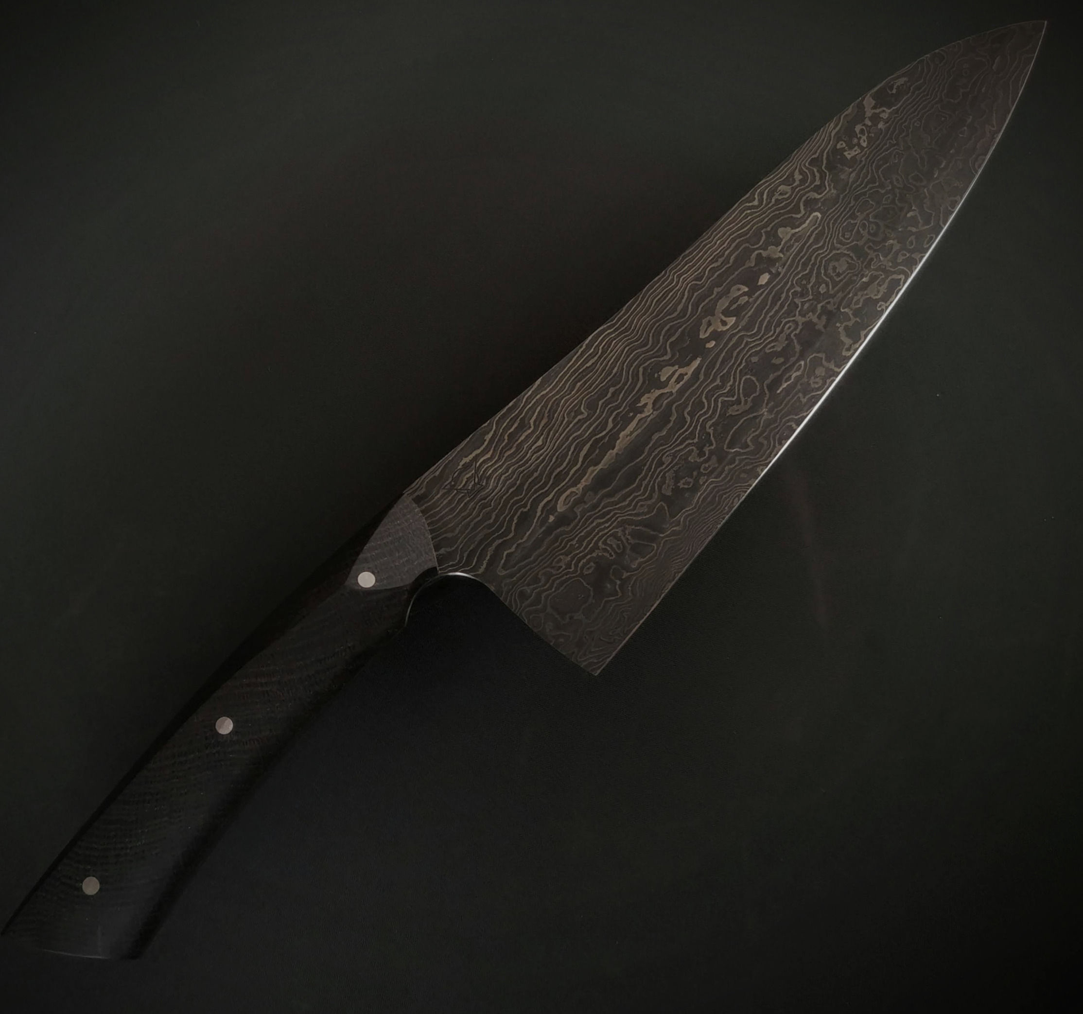 Gyuto - Mooreiche - Damast