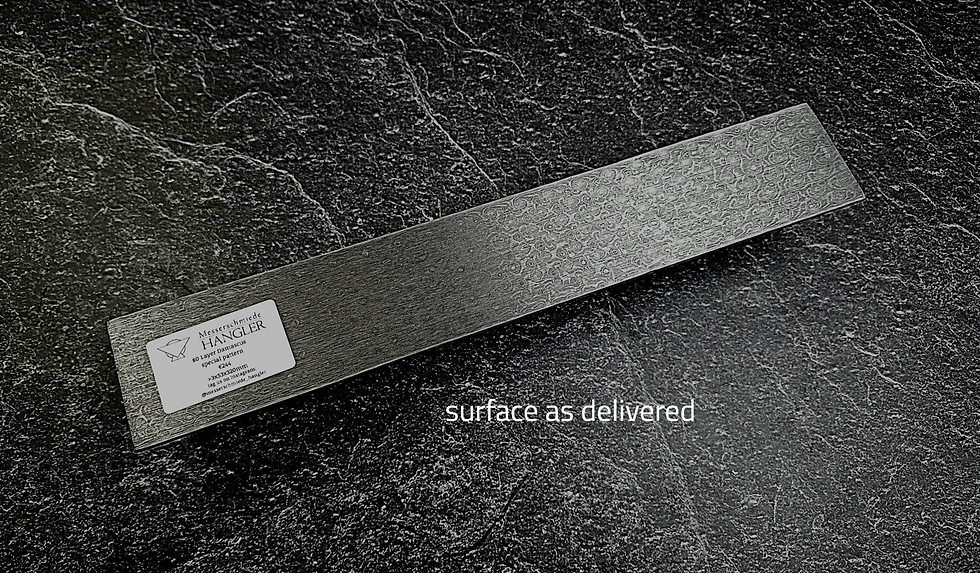 Thumbnail: 80 Layer Damascus steel - Raindrops