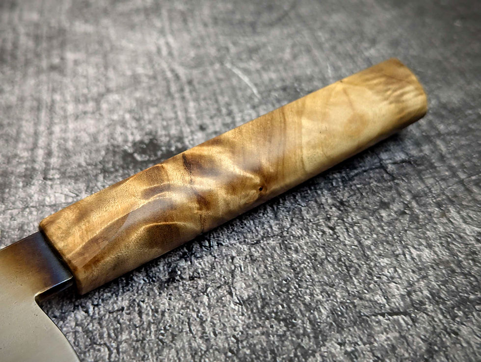 Miniaturbild: Gyuto 205x55mm Maserpappel