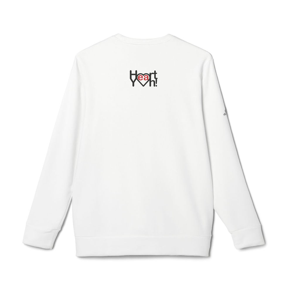 Thumbnail: "Attitude of Gratitude" Adidas Unisex Fleece Crewneck Sweatshirt