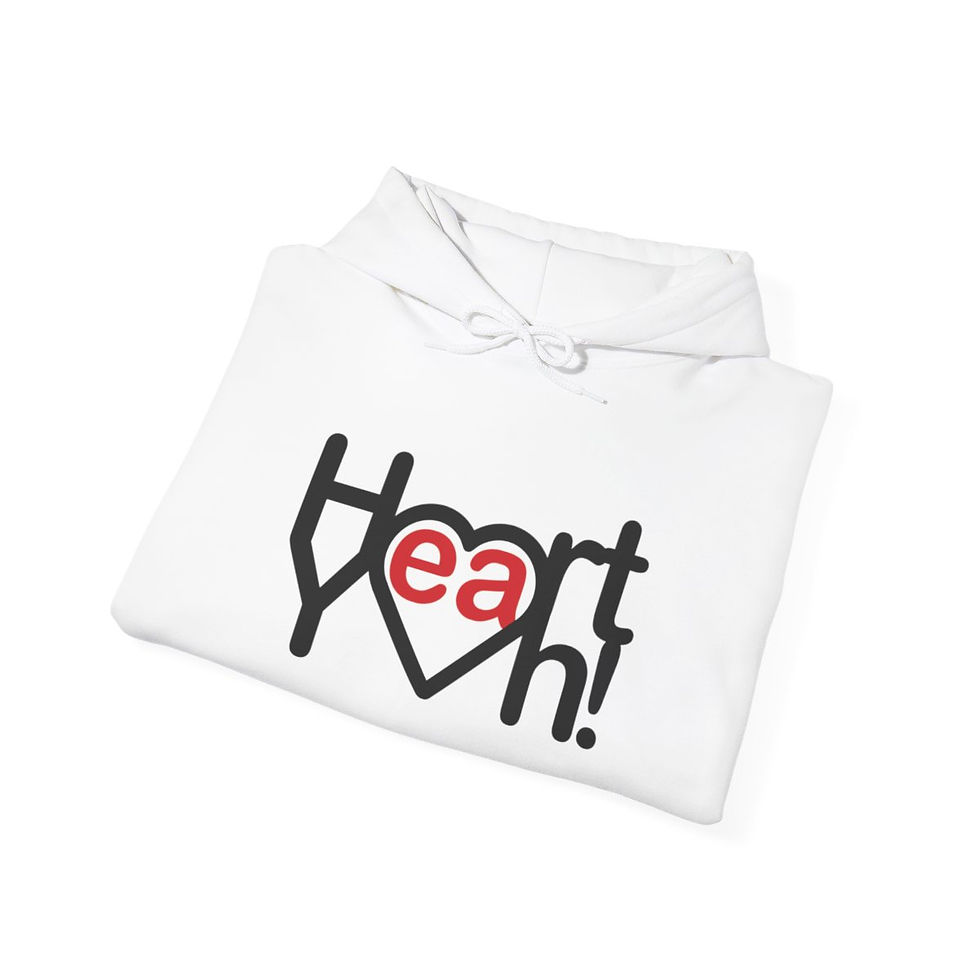 Thumbnail: "Heart Yeah!" Unisex Heavy Blend™ Hooded Sweatshirt