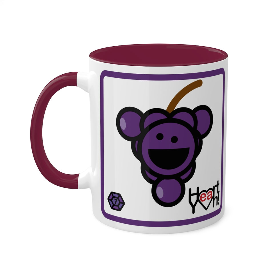 Wife Violet's Colorful Mug, 11oz