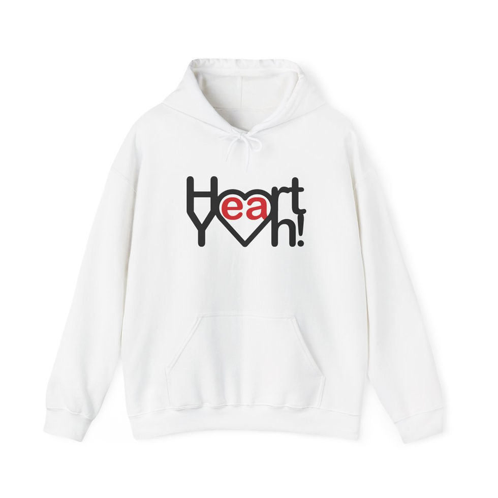 Thumbnail: "Heart Yeah!" Unisex Heavy Blend™ Hooded Sweatshirt