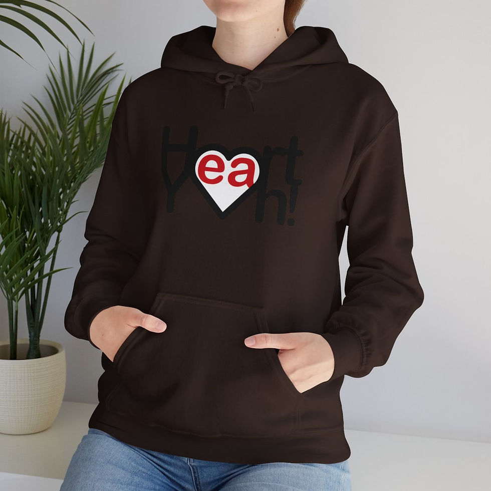 Thumbnail: "Heart Yeah!" Unisex Heavy Blend™ Hooded Sweatshirt