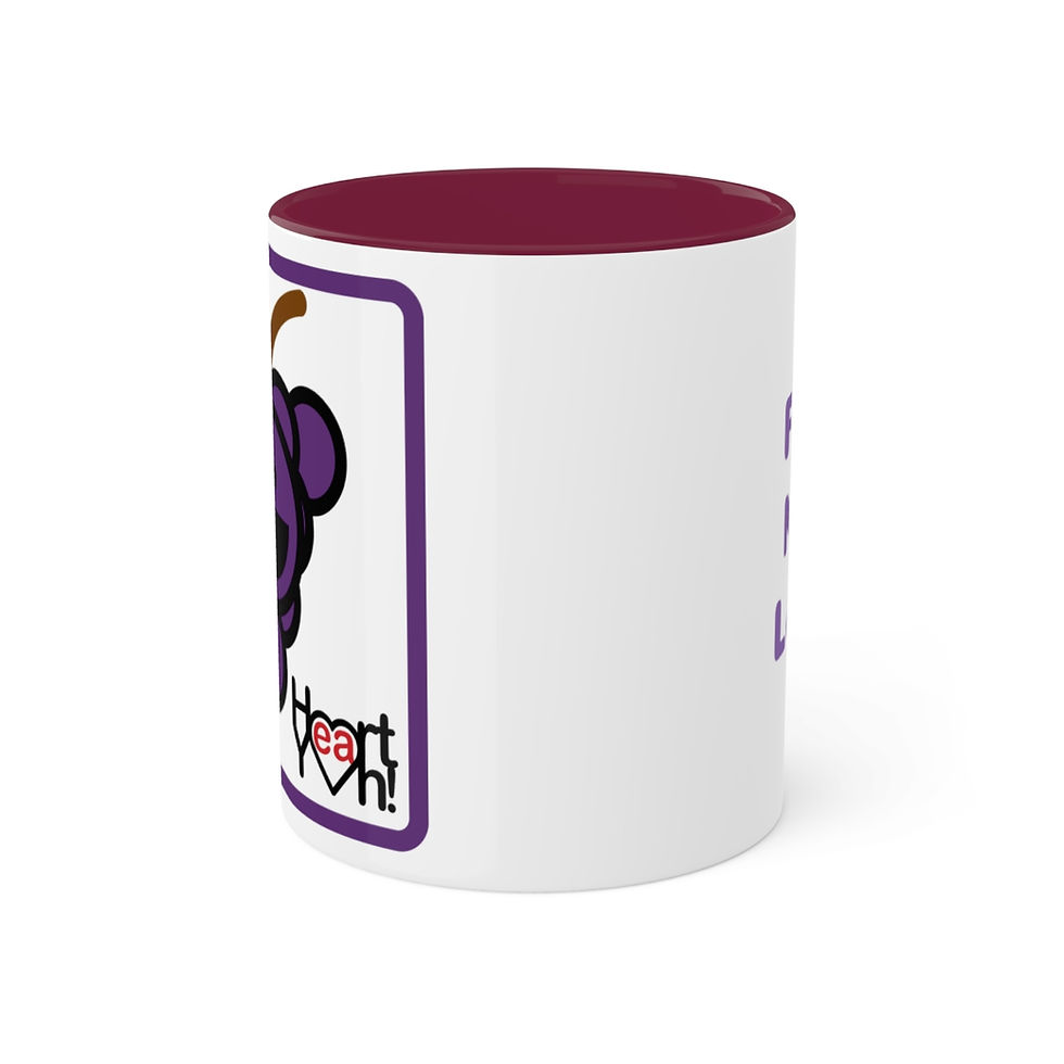 Thumbnail: Wife Violet's Colorful Mug, 11oz