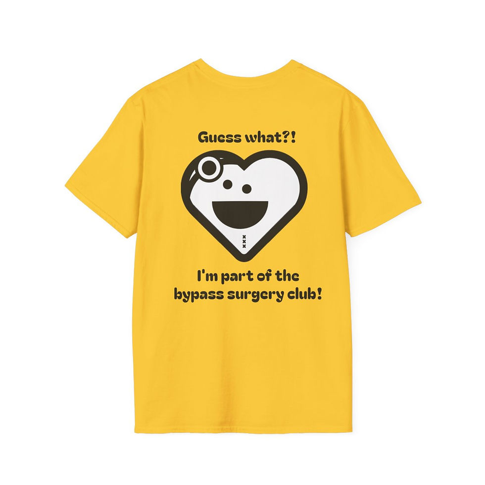 Thumbnail: "Bypass Surgery Club" Unisex Softstyle T-Shirt