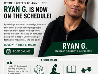 Welcome Ryan G. to the team