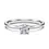 Miniatura: 1/6 CT Round Engagement Ring