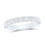 Miniatura: Amara - 14k Round Diamond Single Row Band